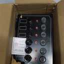 Marine Switch Panel, Haoguo 6 Gang Boat Electrical Panel with Breaker, IP67 Waterproof, Applicable to Boats Yachts Entertainment Boats