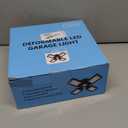 LED Garage Lights 4 Pack -120W, 12000LM 6500K Led Shop Light with 4+1 Deformable Panels, Basement Barn Light Garages Ceiling Lights, E26/E27 for Garage, Warehouse, Shop