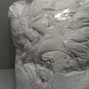 Extra-Thick 2 Inch Twin Size Mattress Topper - Ultra Plush & Soft Viscose Derived from Bamboo Mattress Pad, Naturally Cooling & Perfect for Full Body Support, Snow White