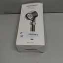 Filtered Shower Head with Handheld - High Pressure 3 Spray Modes Showerhead with Filters, 12 Replaceable Water Softener Filters for Hard Water | Ion Shower Drops Head with 75" Anti-Burst Hose (Gray)