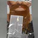 Mustaches Self Adhesive, Novelty, Ducktail Fake Beard, False Facial Hair, Costume Accessory for Adults, Ginger Color