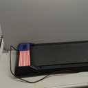 Walking Treadmill Pad with 0-5% Incline, 2.5HP Compact Under Desk Treadmill for Home Office, Quiet Small Walking Mat with App Sync, Remote Control, LED Display (Red and blue)