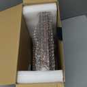 ENOKING Magnetic Knife Block with Acrylic Shield, Double Side Kitchen Knife Holder without Knives- Acacia Wood Universal Knife Storage Organizer with Powerful Magnet for Kitchen Counter (10*9 inches)