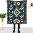 Aztec Soft Throw Blanket Soft Plush Fleece Blankets Warm Cozy Lightweight Fuzzy Blanket for Bed Sofa Couch Home Decor 60"X50"