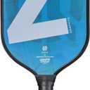 Onix Graphite MOD Z5 Carbon Fiber Pickleball Paddle with Wide-Body Shape, Honeycomb Core, Graphite Face & Cushion Comfort Pickleball Paddle Grip,ONIX Graphite Z5 - Mod Blue