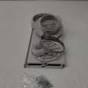 BEWAVE Dryer Vent Window Kit, Window Vent Kit Fit with 4 Ducting Dryer Vent Hose & 5.9 AC Hose for Sliding Window, Adjustable Vent Kit for Inline Duct Fans, Air Conditioner, Dryer, Grow Tents