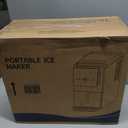 Nugget Ice Makers Countertop with Self Dispensing Ice Design, 35.5Lbs/24Hrs
