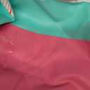 VOFiTNY Gymnastics Tumbling Equipment Air Barrel Inflatable Octagon Tumbler Roller Back-bend Trainer Chearleeding Mat Without Pump (3.3'L x 2'D, Pink/Mint nopump)