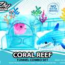 Zhu Zhu Aquarium Coral Reef Tunnel Playset w/ Fish Included