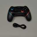 Upgraded Wireless Controller for Switch/Lite/OLED/Switch 2 Pro Controller for Switch Remote Joystick Gamepad Supports Wake up, Gyro Axis, Turbo, Dual Vibration and Screenshot Function (Black)