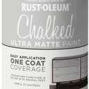 Rust-Oleum Aged Gray Chalked All-in-One Ultra Matte Paint | One Coat Coverage | No Primer, Sanding, Or Topcoat Needed | Easy Clean Up | Made in USA | 30 OZ (30 Ounce (Pack of 1))