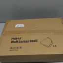 Corner Shelf Wall Mount, Floating Corner Shelves, Set of 4 Corner Wall Shelf Organizer,Rustic Wood Wall Storage Display Shelves forLiving Room Bedroom Bathroom Kitchen