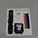 4G Kids Smart Watch GPS Tracker, Smartwatch for Kid with Video Calling, Voice Chat, Class Mode, SOS , Pedometer, Alarm, Games, SIM Card HD Touch Screen Phone Watch Gift for 4-12 Girls Boys, Black