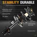 Front Strut Complete Coil Spring Assembly Shock Absorber Fit for Nissan Altima 2.5L 3.5L 2007-2012 (Excluding Hybrid), Altima S 2.5L Coupe 2013, 172393 172392 (Set of 2)