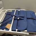 Tommy Bahama Wide Seat Big Boy 4-Position Folding 13" High Seat Backpack Beach or Camping Chair, Navy, 35 Inches X 28 Inches X 24 Inches
