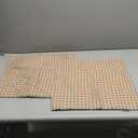 MIULEE Pack of 2 Outdoor Throw Pillow Covers Decorative Farmhouse Square Waterproof Cushion Covers for Tent Patio Garden Balcony Sofa, 18x18 Inch Orange Green