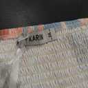 GRACE KARIN 2026 Women's Summer Floral Wedding Guest Dress,Beach Flowy A Line Maxi Off Shoulder Bridesmaid Dresses (Light Blue Pink) 2XL