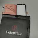 Defencase for Galaxy S25 Magnetic Wallet Case Compatible with Magsafe with RFID Blocking Zipper & Card Holder for Women Men, PU Leather Detachable Phone Case for Samsung Galaxy S25 6.2 inch, Rose Pink