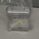 Makeup Storage Box Mesh, Makeup Organizer For Vanity, Cosmetic Display Cases With Transparent Cover, Drawers, Dustproof, Portable Handle, For Vanity, Dresser, Countertop (Transparent)