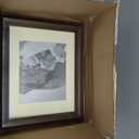 Golden State Art, 11x14 Brown Color Photo Frame, 2-inch wide, with Ivory Mat for 8x10 Picture & Real Glass