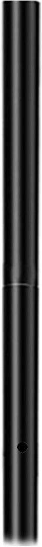 Black 3" x 84" Outdoor Light Post & Mailbox Pole, Heavy Duty Steel Pillar for Bird House, Landscape Fixtures - Porch, Patio, Garden, Deck or Lawn Accessory