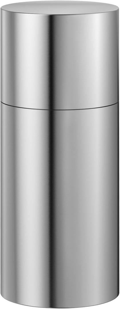 Portable Pill Holder Keychain, Small Metal Pill Case Waterproof Pill Box Container Mini Stainless Steel Pill Organizer for Travel Purse Pocket