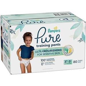 Pampers Pure Protection Training Underwear Size 4T-5T, 80 Count