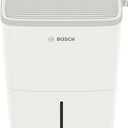 BOSCH Dry 2000 Dehumidifier, 1,500 Sq. Ft., 22 Pints, 1.45 Gallon Tank, 3 Fan Speeds, White