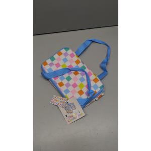 Rainbow Checkered Mini Cooler Bag