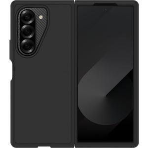OtterBox Galaxy Z Fold6 Thin Flex Series Case - Black, Ultra-Slim, Hard case with Soft Edges, 5G and Wireless Charging Compatible