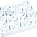 Champro Pro Style Impact Base Set of 3 Ground Anchored Bases for Baseball and Softball, White, 15" x 3"