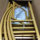 3D Metal Wedding Arch Frame, Gold Square 3D Backdrop Stand for Wedding Ceremony, Reception, Engagement Party, Birthday, Photo Booth & Event Decor, Medium