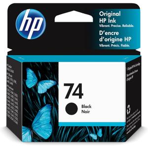 HP 74 Black Original Ink Cartridge (CB335WN)