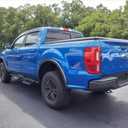 in-Channel Window Visors Vent Deflectors Sun Shade Rian Guard for Ford Ranger SuperCrew Cab 2024 2025 2026 Smoke Tinted