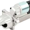 Starter 6947 2.4L 2.0L for Malibu 2008-2014 for Equinox 10-15 for Cobalt 08-09 for HHR 08-10 for Lacrosse/Regal Engine Part Start Motor 12V 1.4KW Teeth:9 Replace 12609317 3231657 8000213