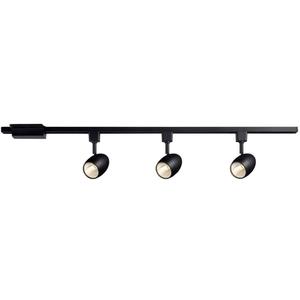 Hampton Bay Black Dimmable LED Track Kit