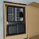 KMF-1 Guitar Pedal, 77 Effects Guitar Multi Effects Pedal with 50 Preset, 42 Drum Rhythm, 18 Amp/Cab, Upgraded Color Screen, Aux In, Guitar Tuner Looper Expression Wah Volume Distortion Pedal