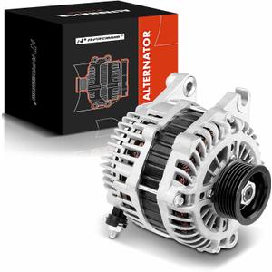 A-Premium Alternator Compatible with Mazda 6 2009 2010 2011 2012 2013 V6 3.7L, CX-9 2007-2015, 12V 110A CW 6-Groove Pulley, Replace# A3TJ2391, CY01-18-300, A003TJ2391, AMT0193, 213-8842, 90-27-3373
