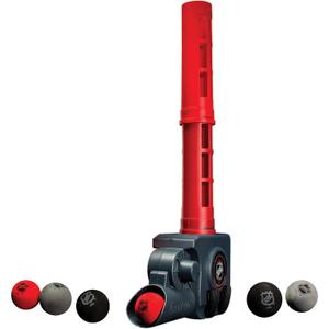 Franklin Sports NHL Automatic Mini Hockey Ball Passer - Knee Hockey Ball Passer Includes (6) Mini Balls - NHL Licensed