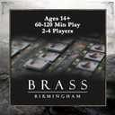 Roxley Games Brass: Birmingham Critically Acclaimed Economic Strategy Game for 24 Players