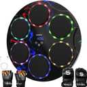 Music Boxing Machine with Gloves - Wall Mounted Punching Trainer for Adults & Kids, 9-Speed Punch Game, Wall Boxing Punching pad, 2025 Upgrade Gifts for Boys Age 6+