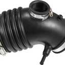 uxcell Air Cleaner Intake Hose with Clamps Replacement for Kia Optima 2000-2005 Black No.2813937101