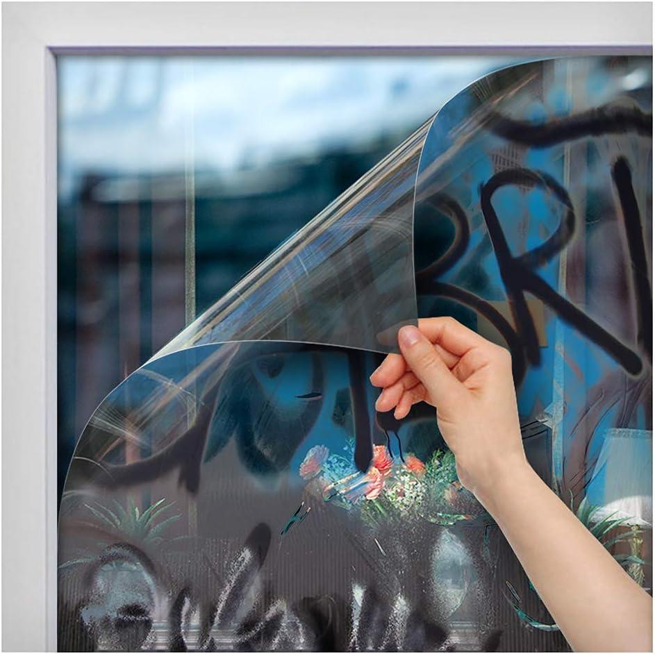BDF AG4M Window Film Graffiti Protection 4 Mil Clear - 36in X 12ft, Clear
