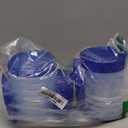Ziploc Brand Twist n Loc Food Storage Containers, Leak Resistant Design, Small Round, 9 count