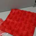 DFXSZ Christmas Tree Pillow Covers 18x18 inch Set of 2 Christmas Decoration Red Soft Plush Faux Fur Jacquard Throw Pillows for Bedroom Sofa Holiday Festivals Winter Home Decor PTK006B18