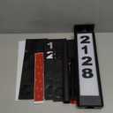 Sensor Brite Solar Powered Address Light, 360-Degree LED House Number Sign, Automatic & Adjustable Solar Address Sign, Includes 40 Numbers 4 X (0 to 9) & 26 Letters (A to Z)