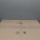 Fainne 54 Pcs Basket for Gifts Kit Include 18 DIY Empty Gift Basket Bulk, 9.8 x 8.5 x 3.5 Inches Food Storage with Handles, 18 Plastic Bags and 18 Bows for Christmas Party Gift Wrapping(Black)