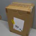 HofferRuffer Faux Leather Decorative Box, Large Wooden Structure Keepsake Box Accessory Organizer Jewelry Organizer with Hinged Lid, Storage Container for Home or Office (Black)