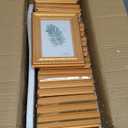 Remerry 24 Pieces 3.5 x 5 Picture Frame Beaded Gold Frames Vintage Ornate Photo Simple Modern Tabletop Holder Place Card for Christmas Wedding Home Decor