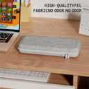 Henstar Carrying Case for Nintendo Switch 2 2025, Protective Hard Shell Portable Travel Case with 10 Game Card Slots, Large Volume Bundle Holder for Nintendo Switch 2 Accessories & Games, White